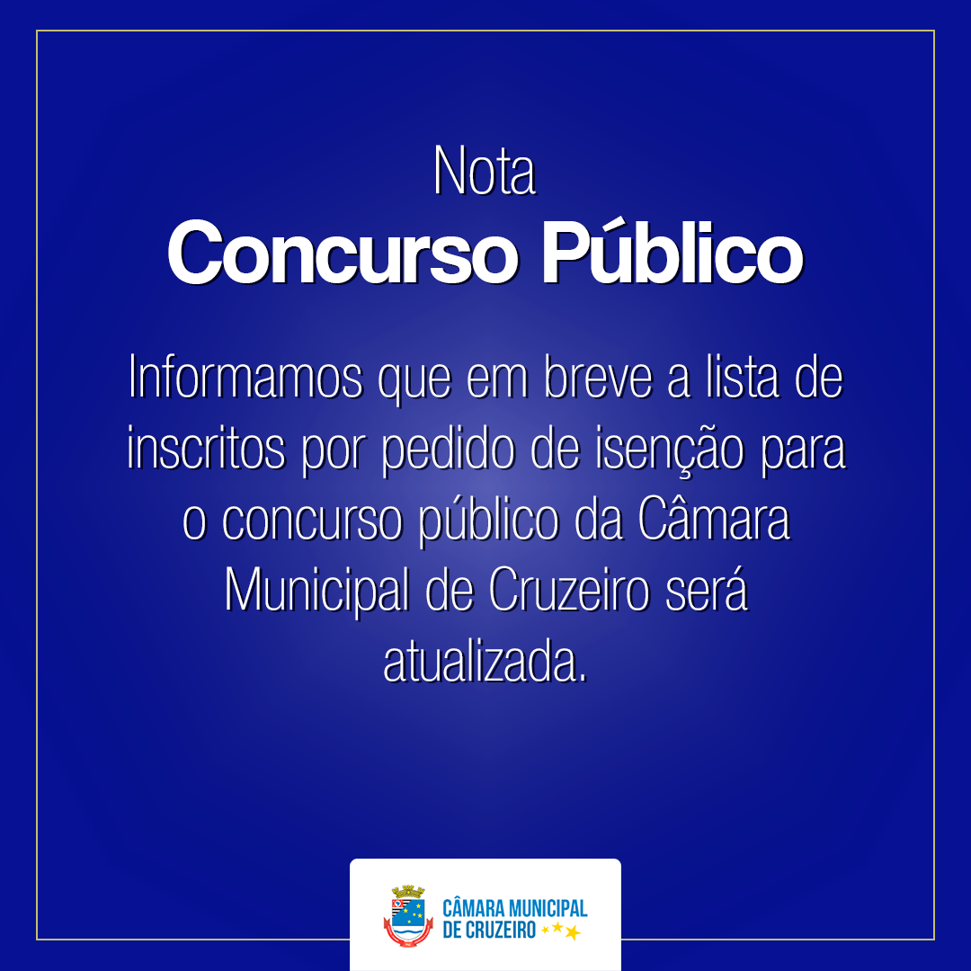 nota concurso